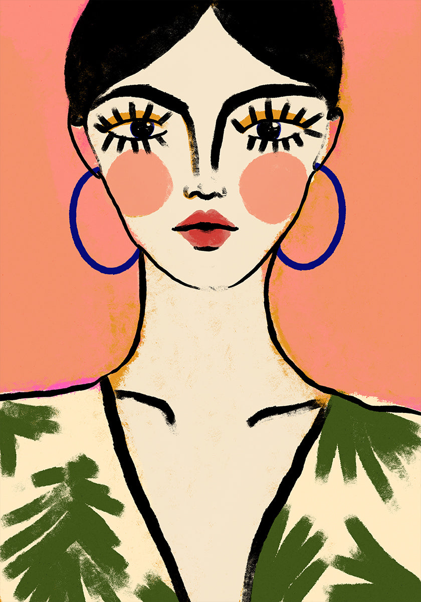 Gedurfde elegantie poster