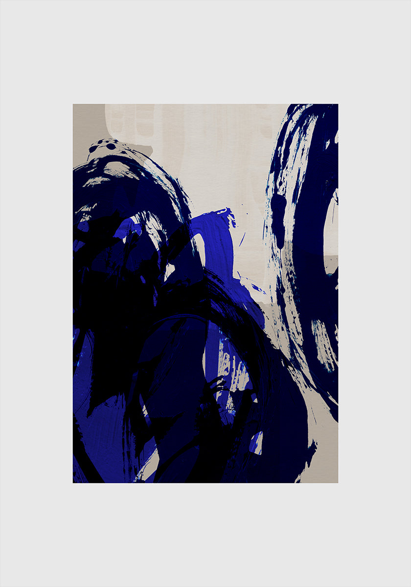 Abstracte penseelstreken 20