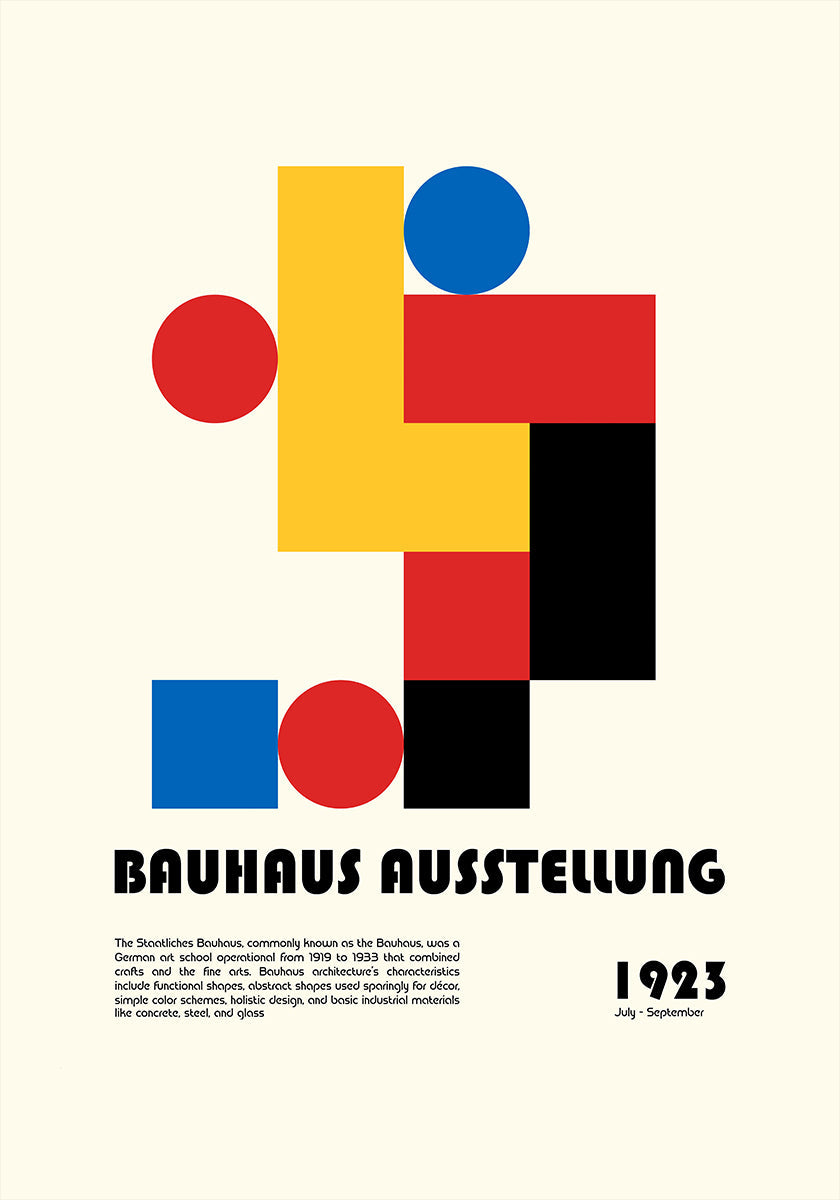 Bauhaus Ausstellung-poster