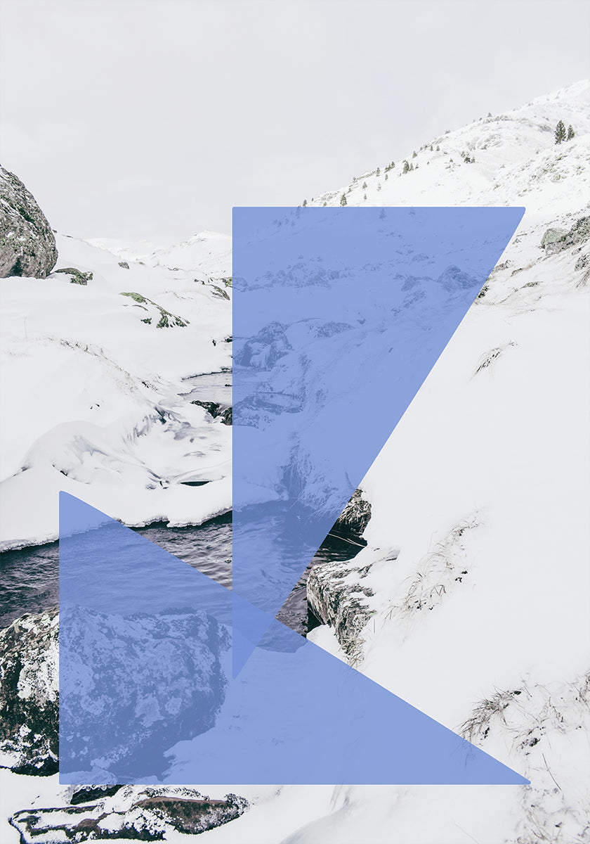 Geometrische sereniteit poster