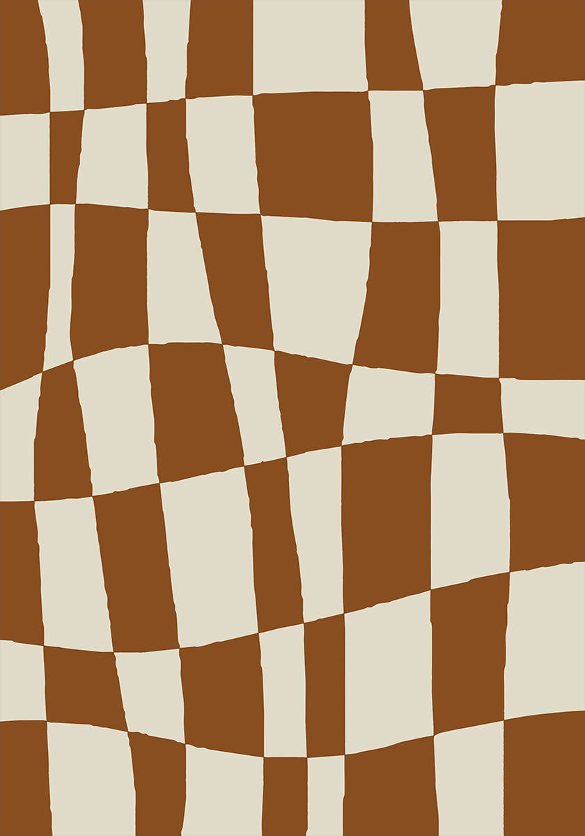 Minimale dambordposter