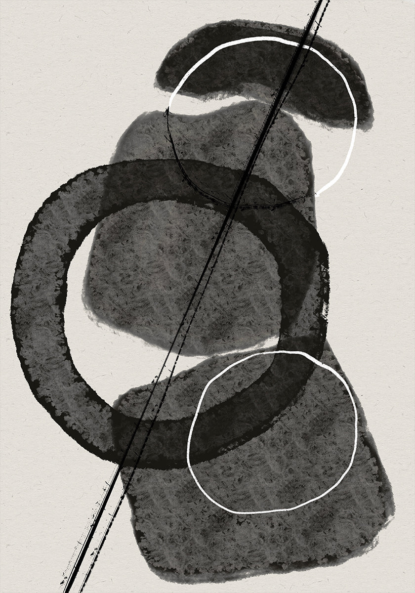 Monochrome cirkels