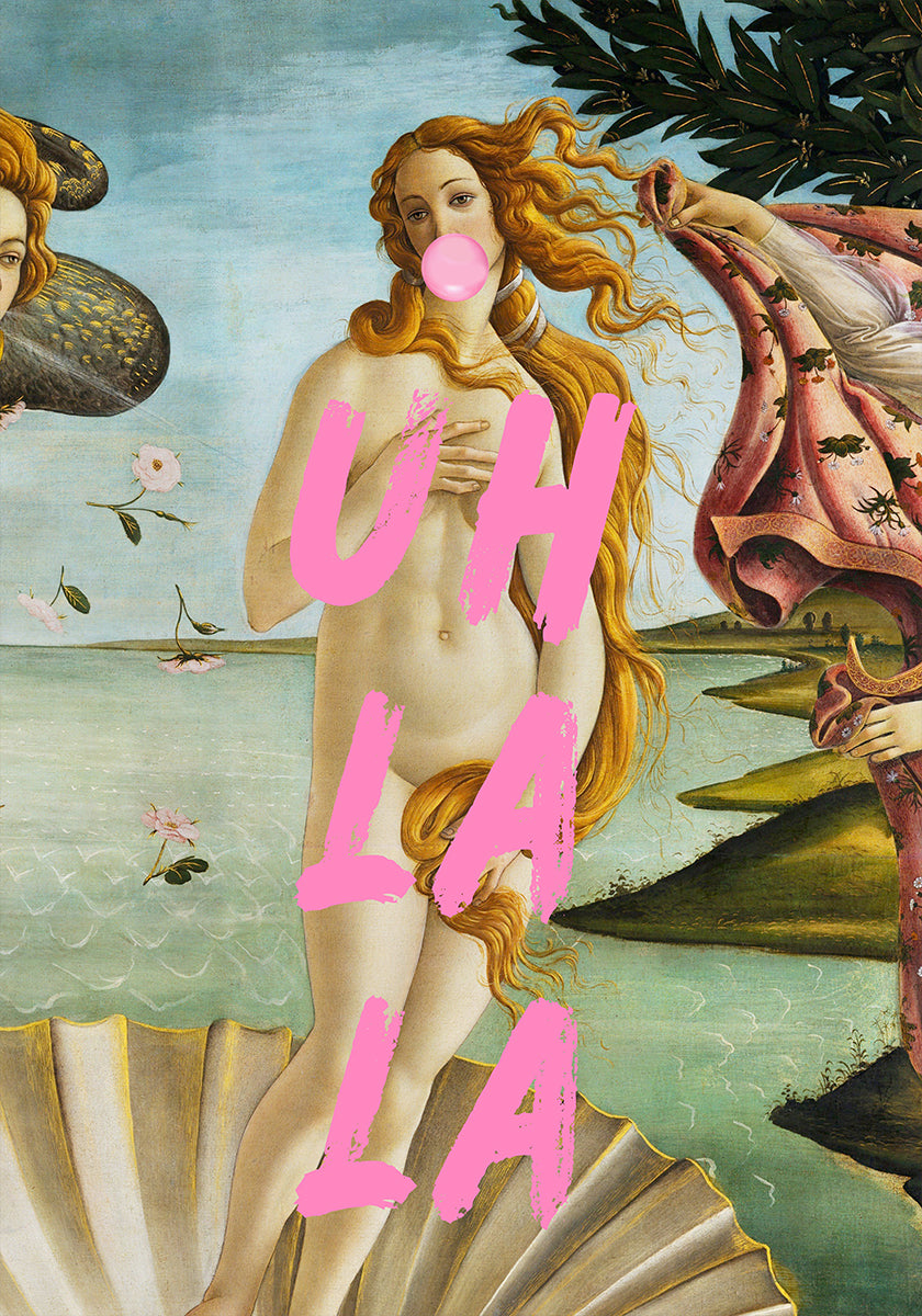 De geboorte van Venus door Sandro Botticelli / Uh La La (NIEUW)