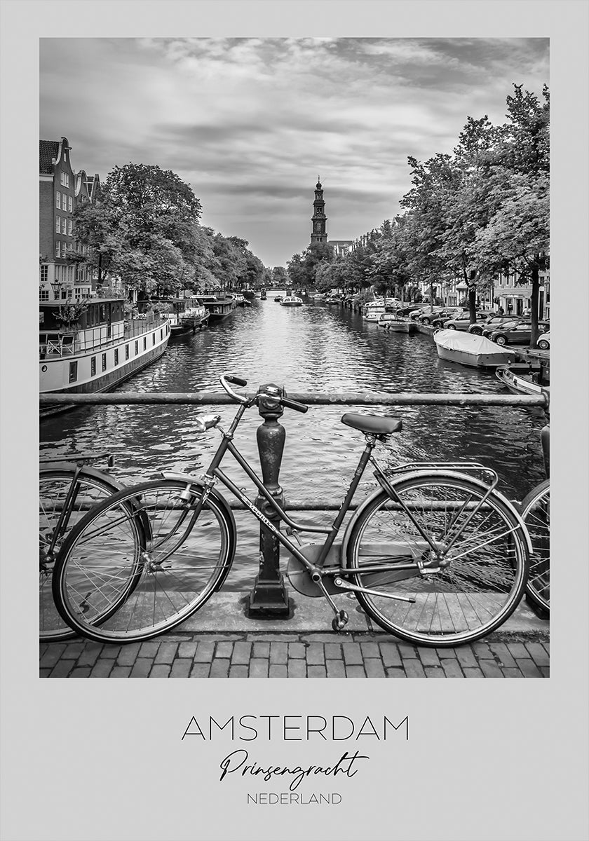 In beeld: AMSTERDAM Prinsengrachtposter