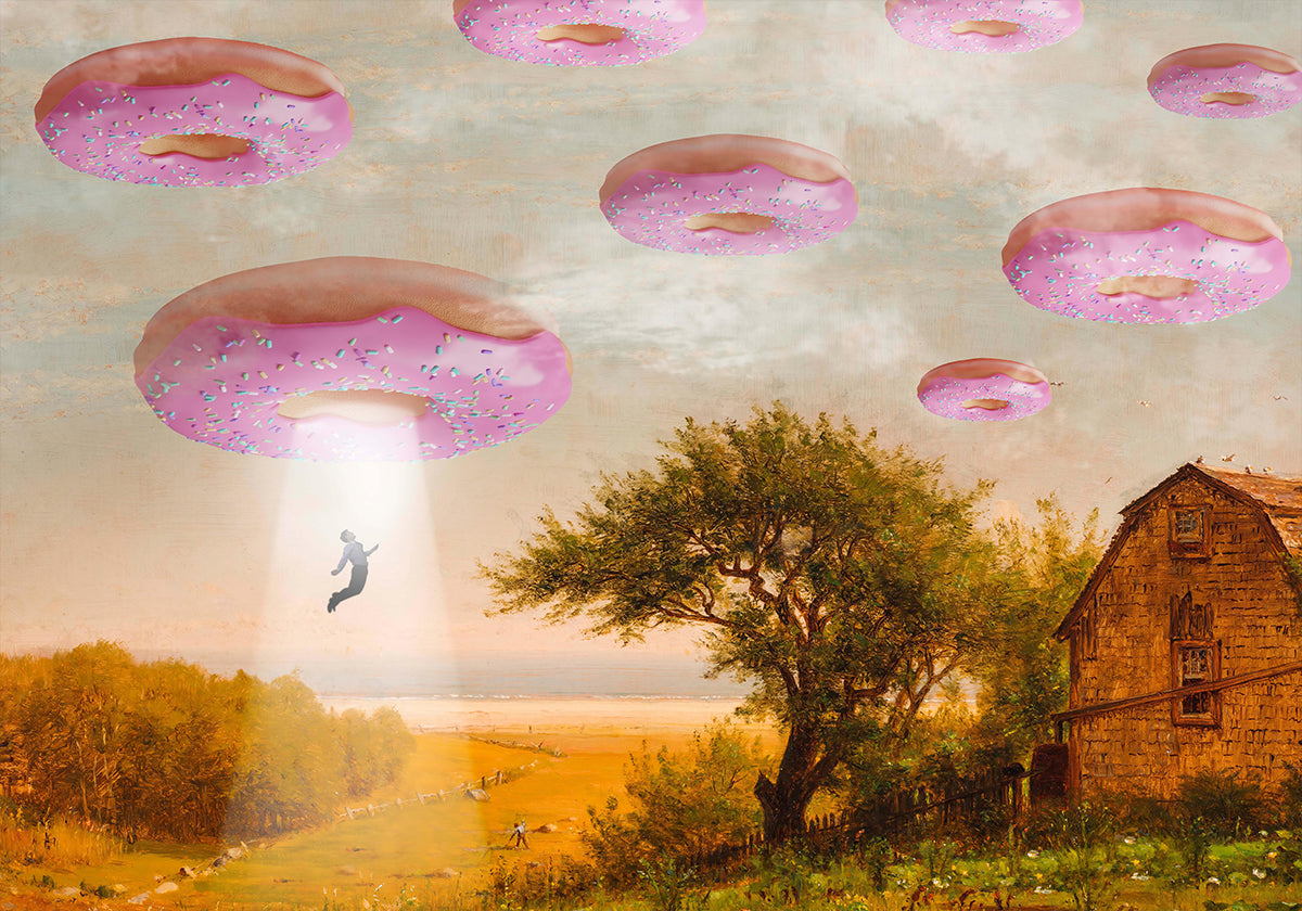 Donut invasie poster