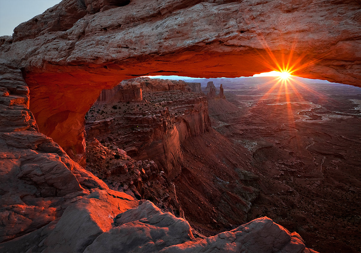 Mesa Arch-zonsopgang