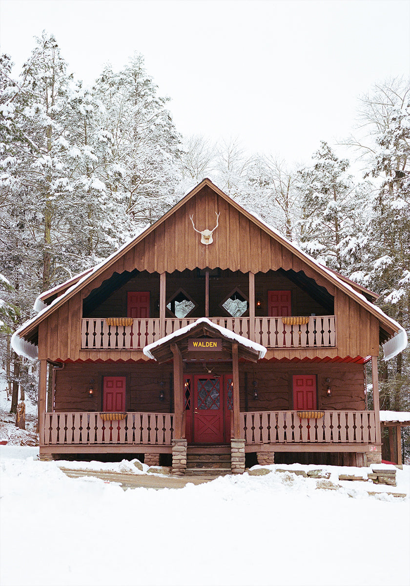 Upstate New York Sneeuw XI-poster