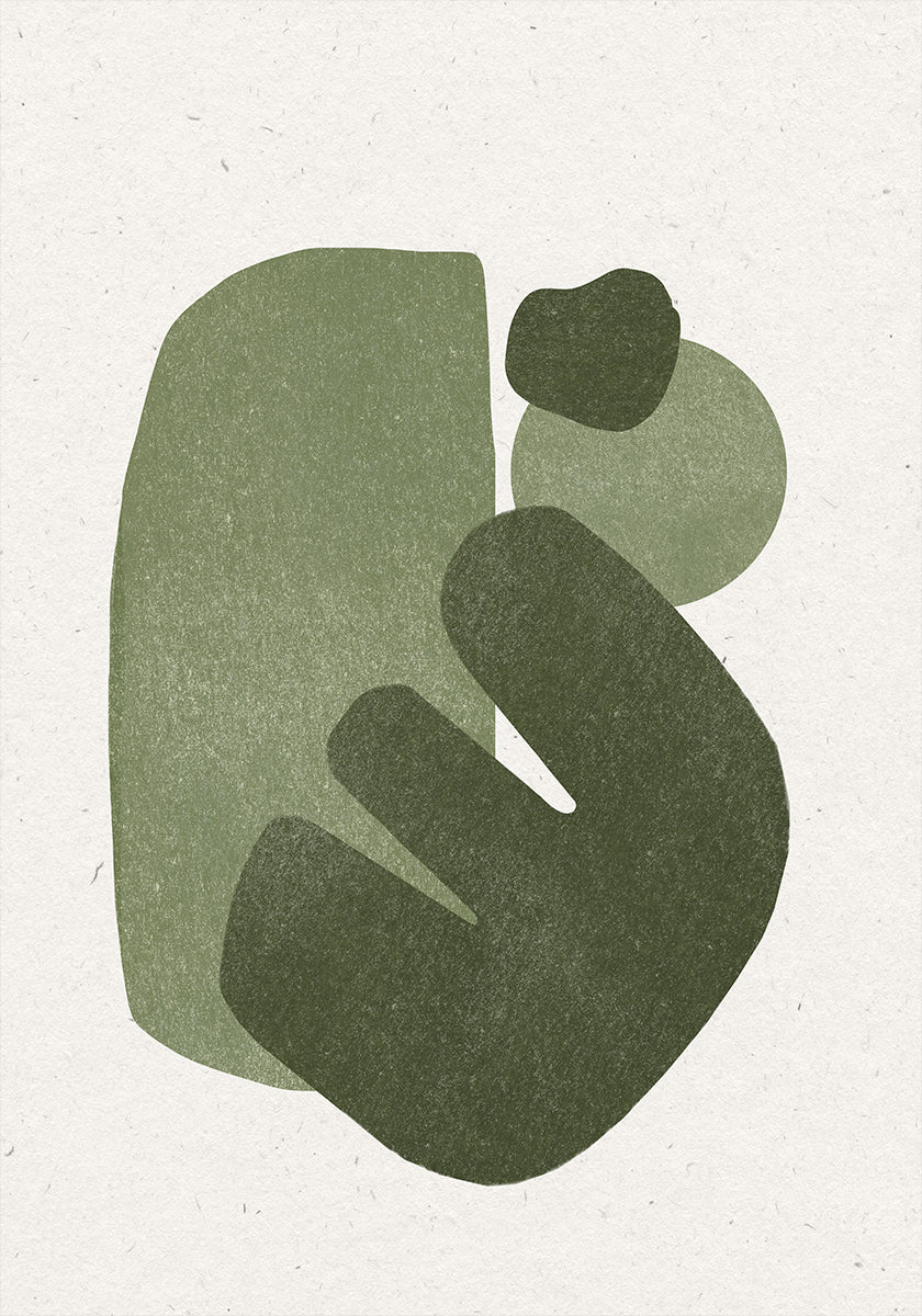 Abstracte harmonieaffiche