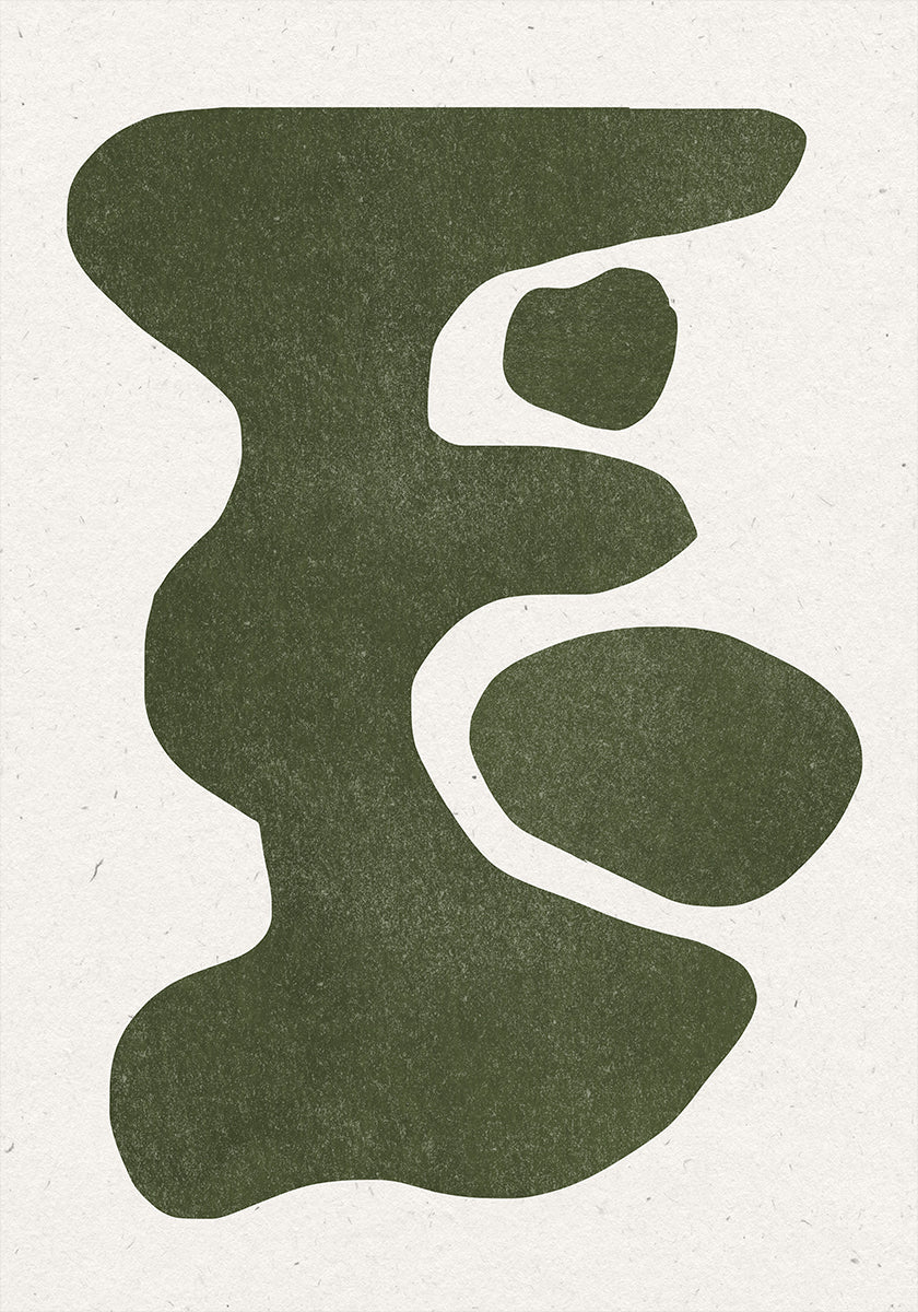 Vloeiende harmonie-poster