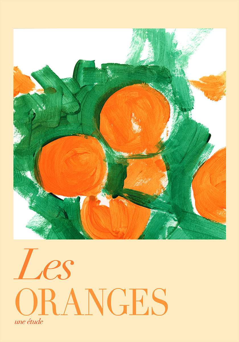 Les Oranges Une Étude 1-poster