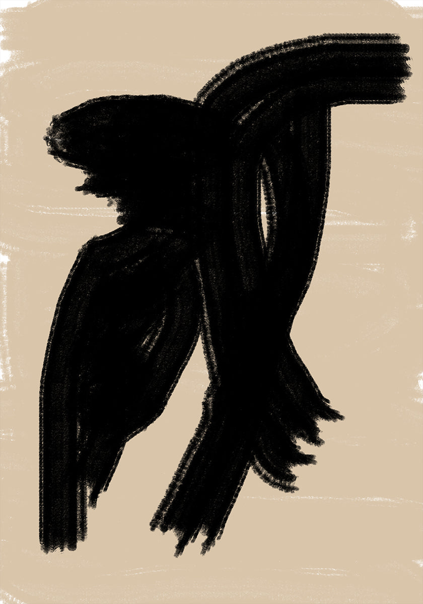 Schimmige elegantie poster