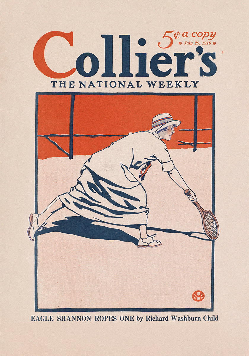 Collier's, het National Weekly, Eagle Shannon Ropes One-poster
