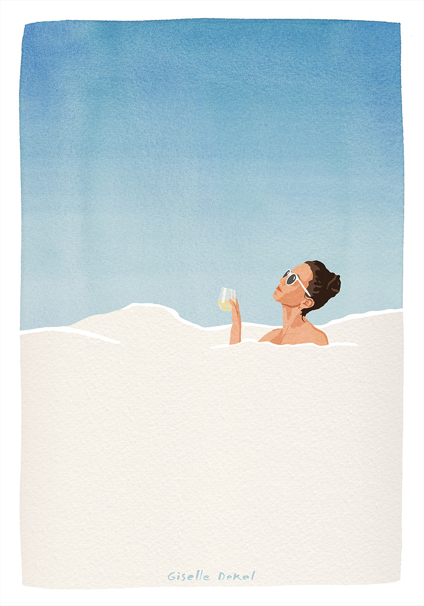 Bubbelbad-poster