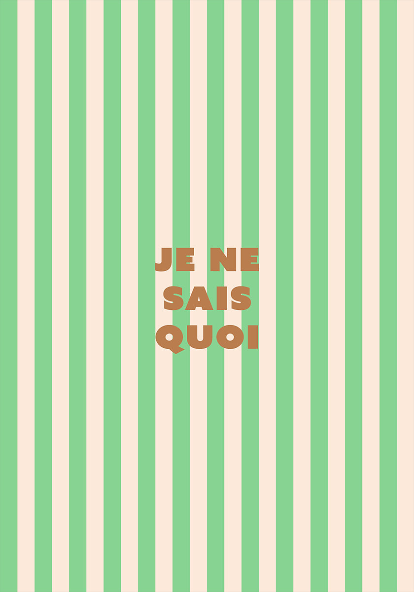 je ne sais quoi-poster
