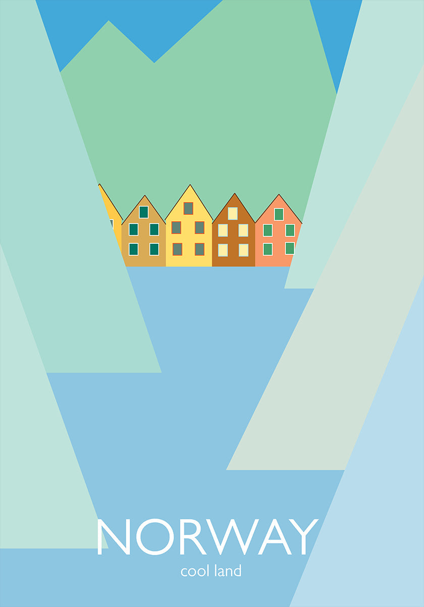 Noorwegen-affiche