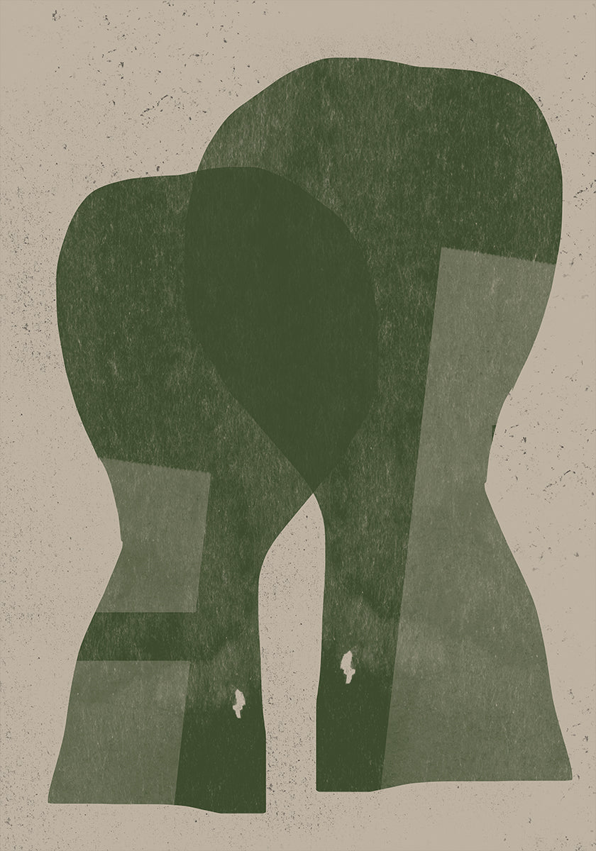 Gedempte silhouetten