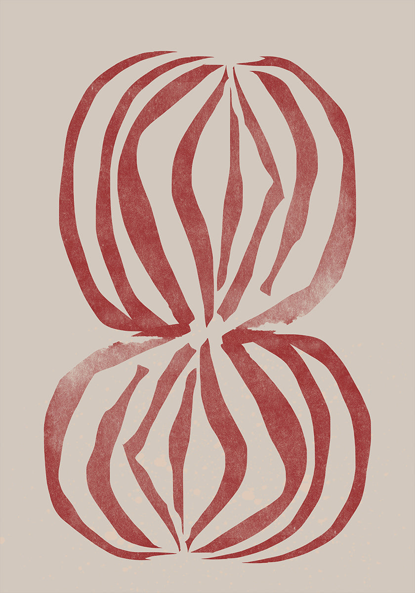 Crimson Echoforms Plakat