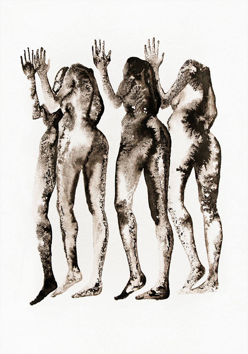 4 figuren (zonder hoofd)