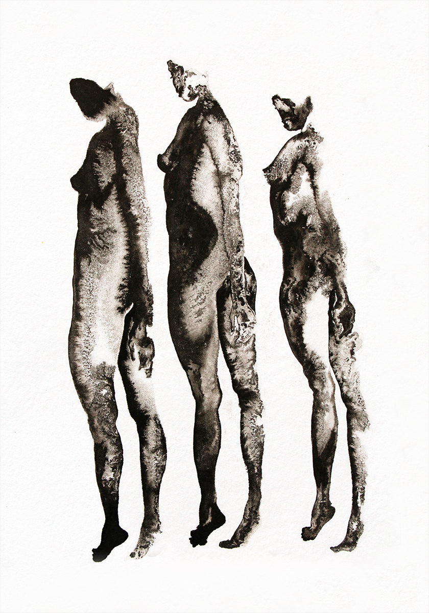 Figuurstudie 3x