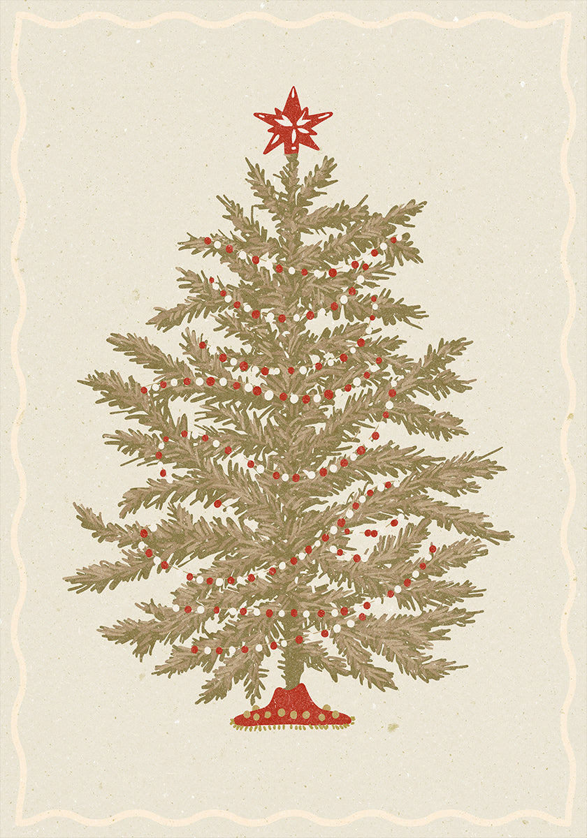 Kerstboom nr. 2 poster