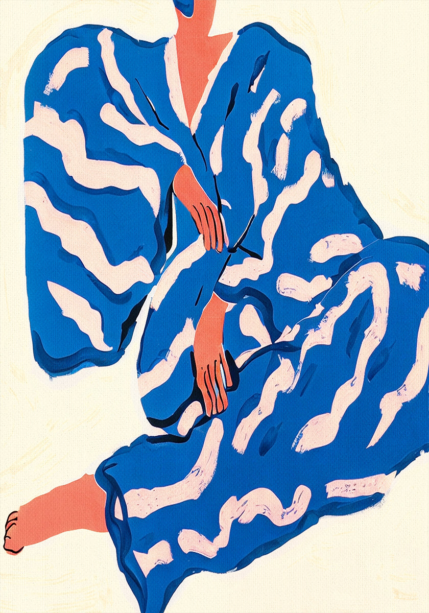 Portret Indigoreverie Poster