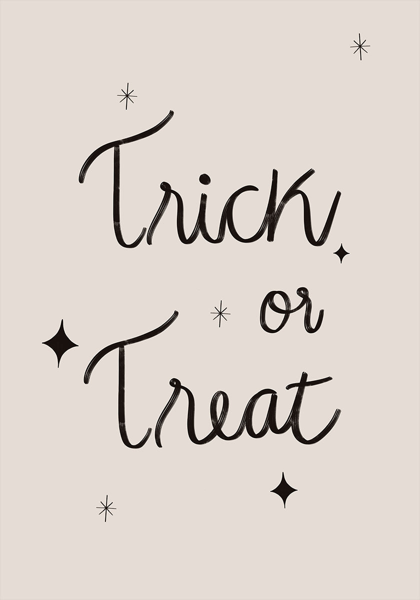 Truc of behandel-poster