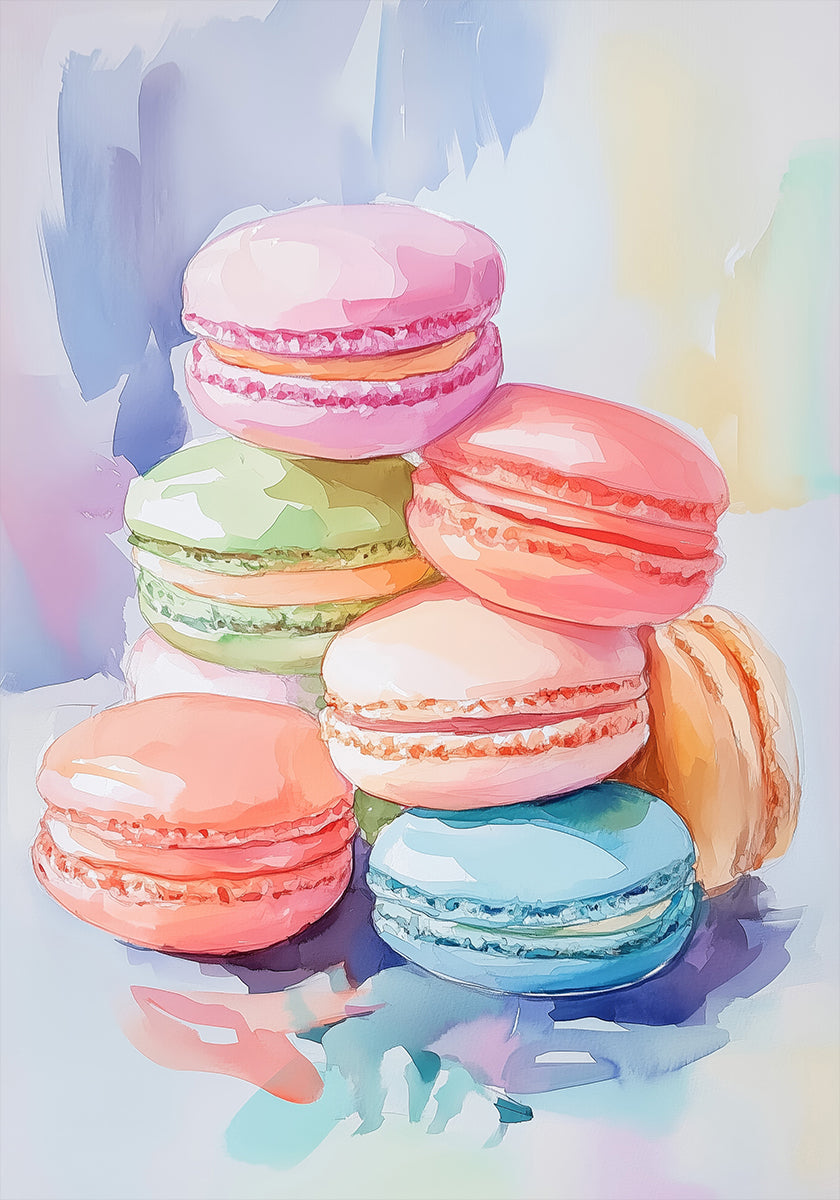 Kleurrijke macarons