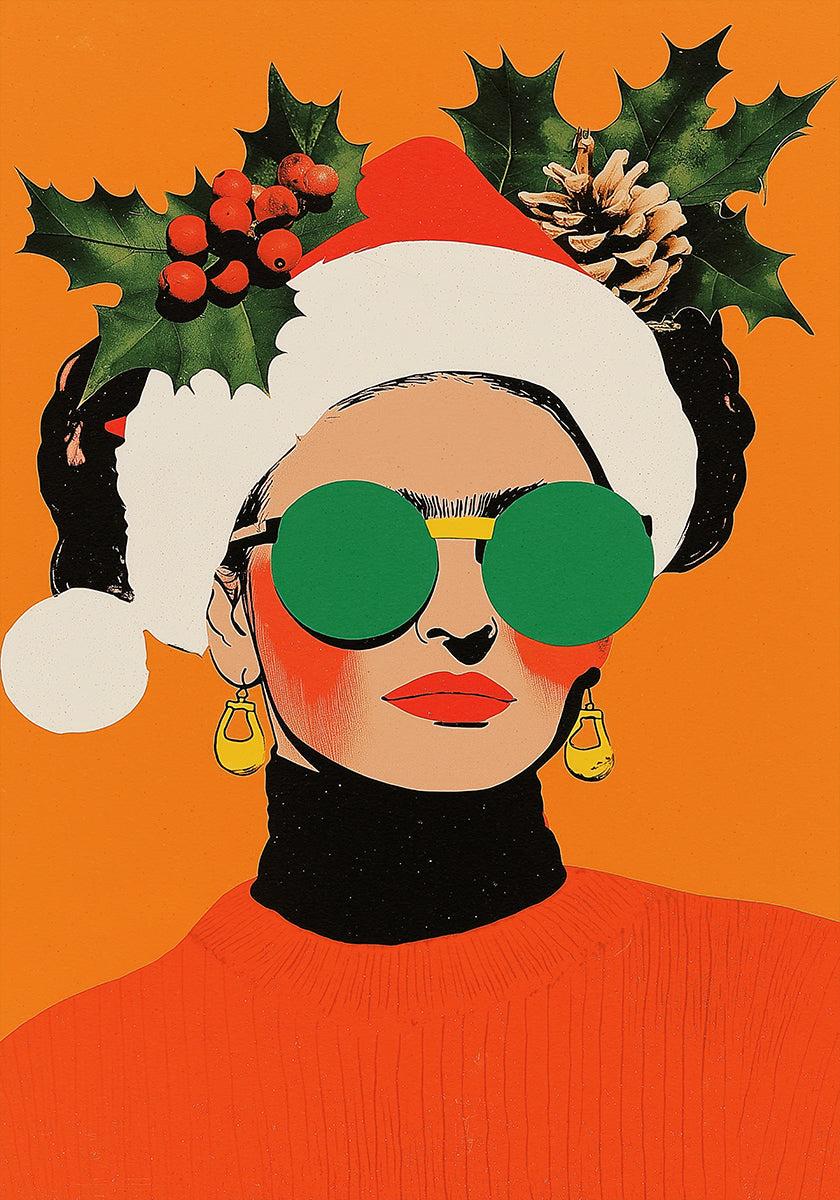 Feestelijke stijlicoon Poster