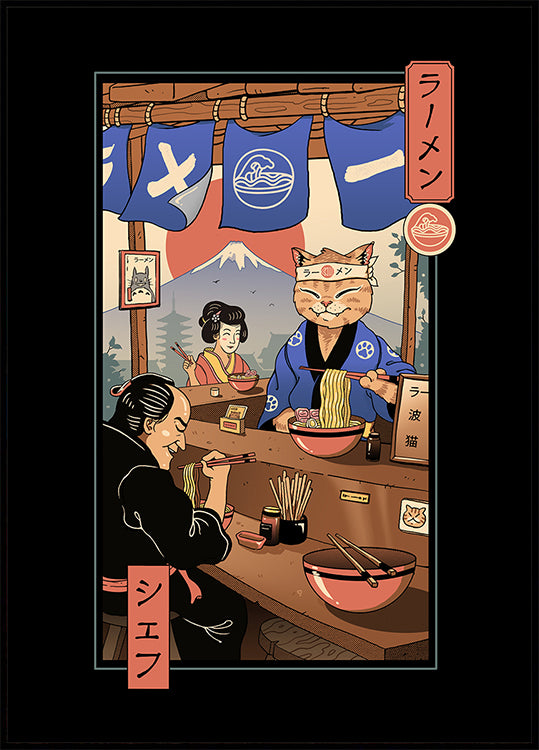 Ramen Meowster (NEW) - Posterbox