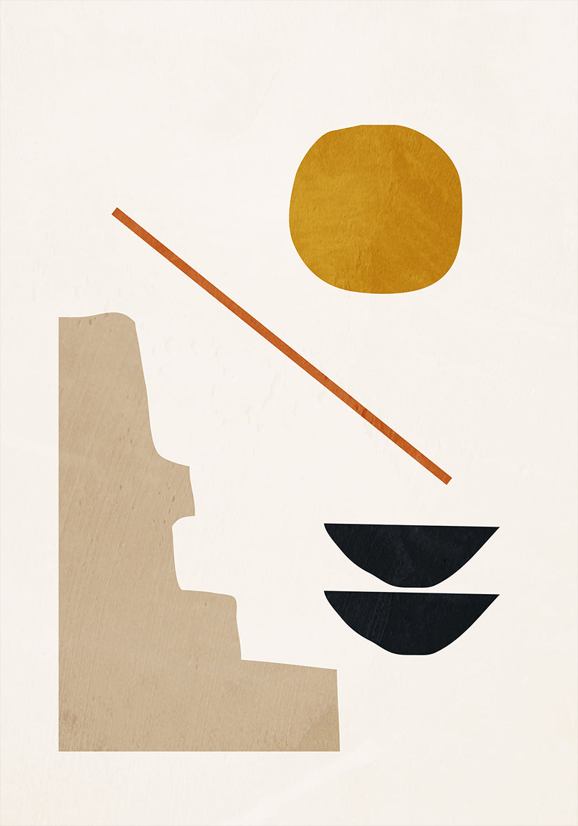 Abstracte minimale 6 poster