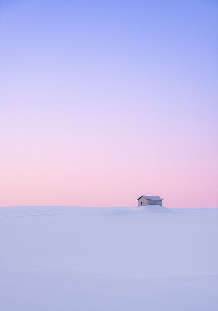 Dageraad in Biei-poster