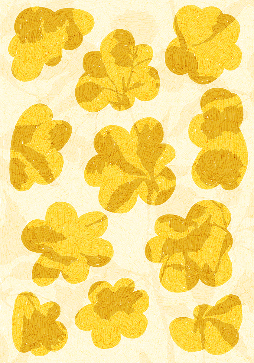 Gouden bloemen