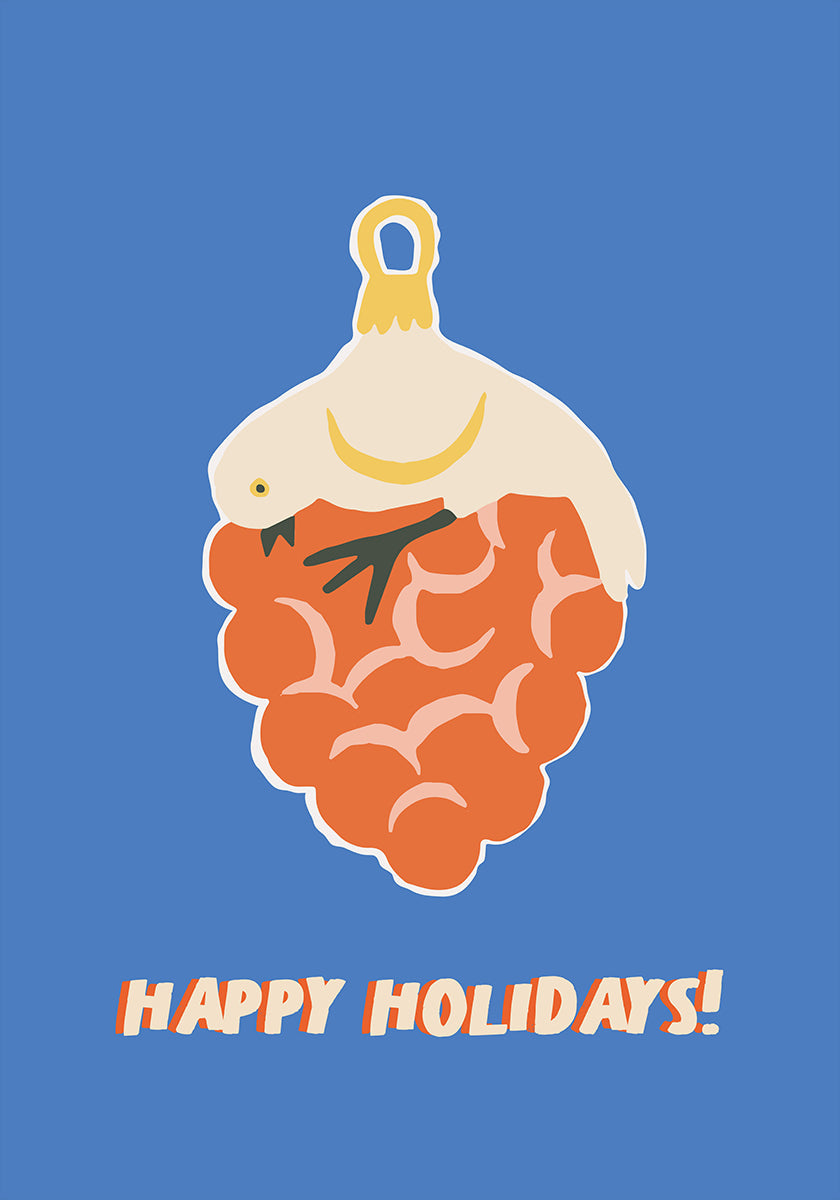 Fijne kerst nr. 45-poster