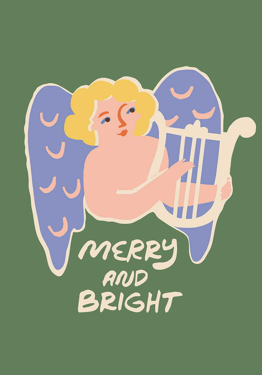 Fijne kerst nr. 48-poster