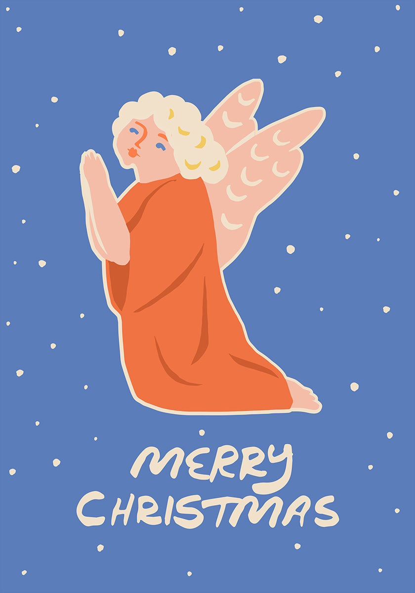 Fijne kerst nr. 50-poster