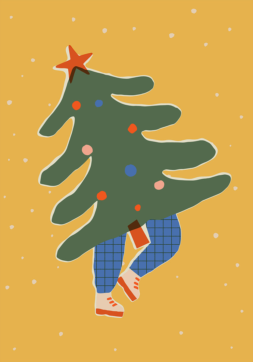 Fijne kerst nr. 49-poster