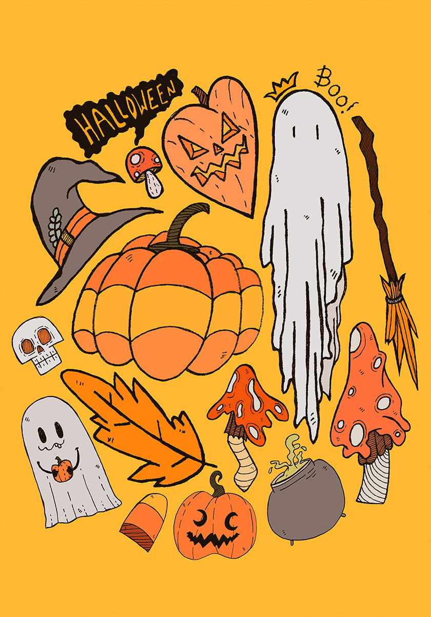 Halloween-vibes 2 poster