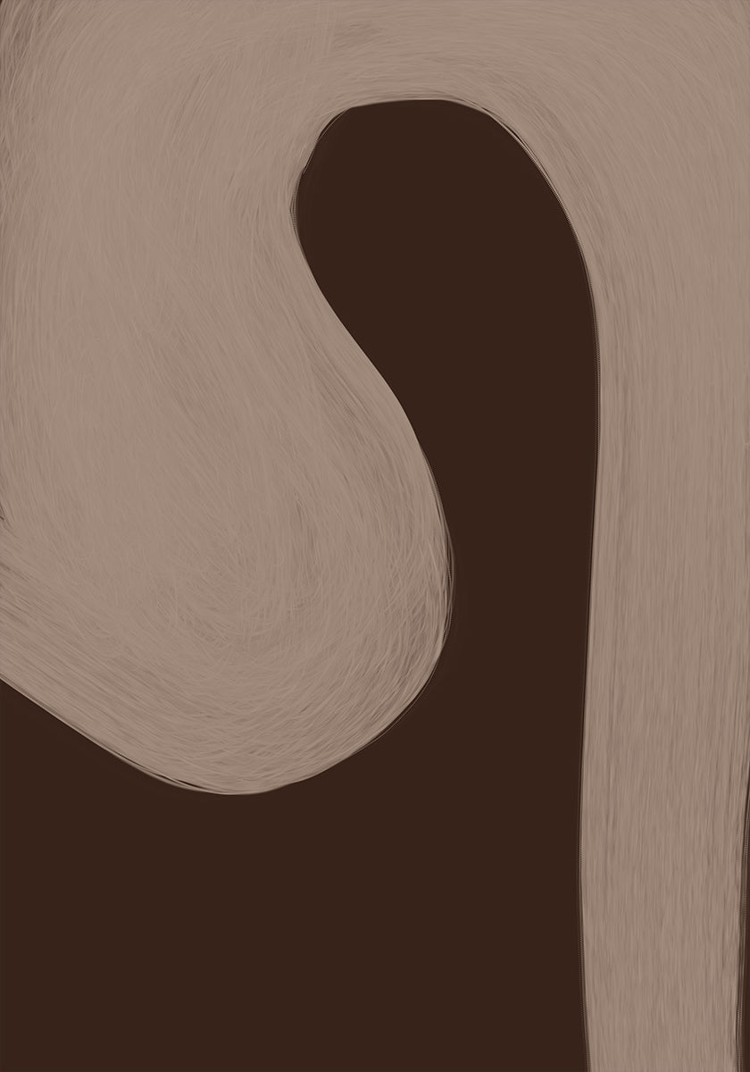 Kleurenpalet mokka mousse Iv kopie poster