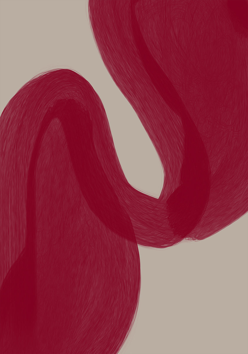 Kleurenpalet Bordeaux 2 Kopieerposter