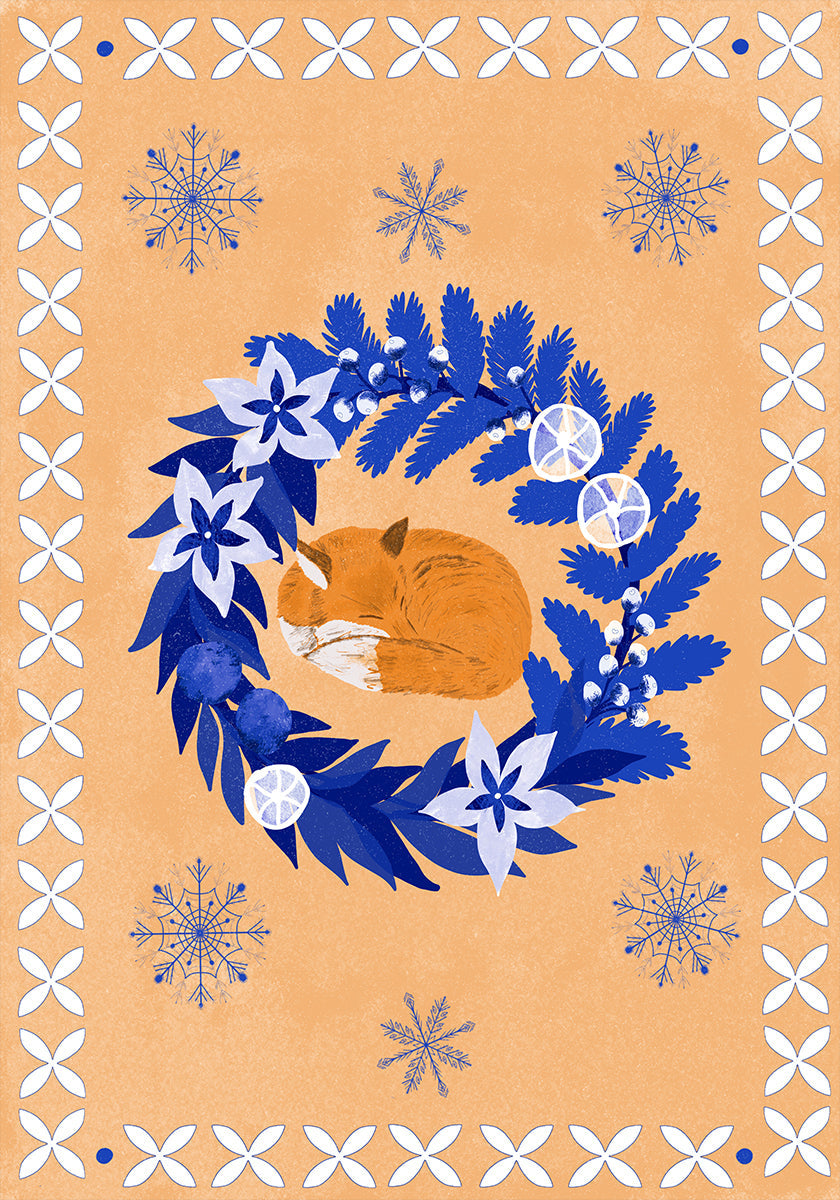 Mensen Winter Fox-poster