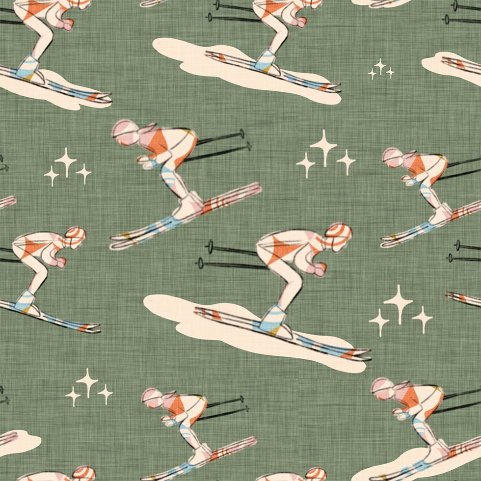 Wintersport Retro Vintage Ski Blue.png (NIEUW)