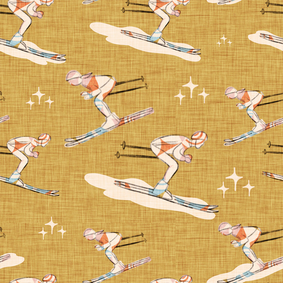 Wintersport Retro Vintage Ski Blue.png (NIEUW)