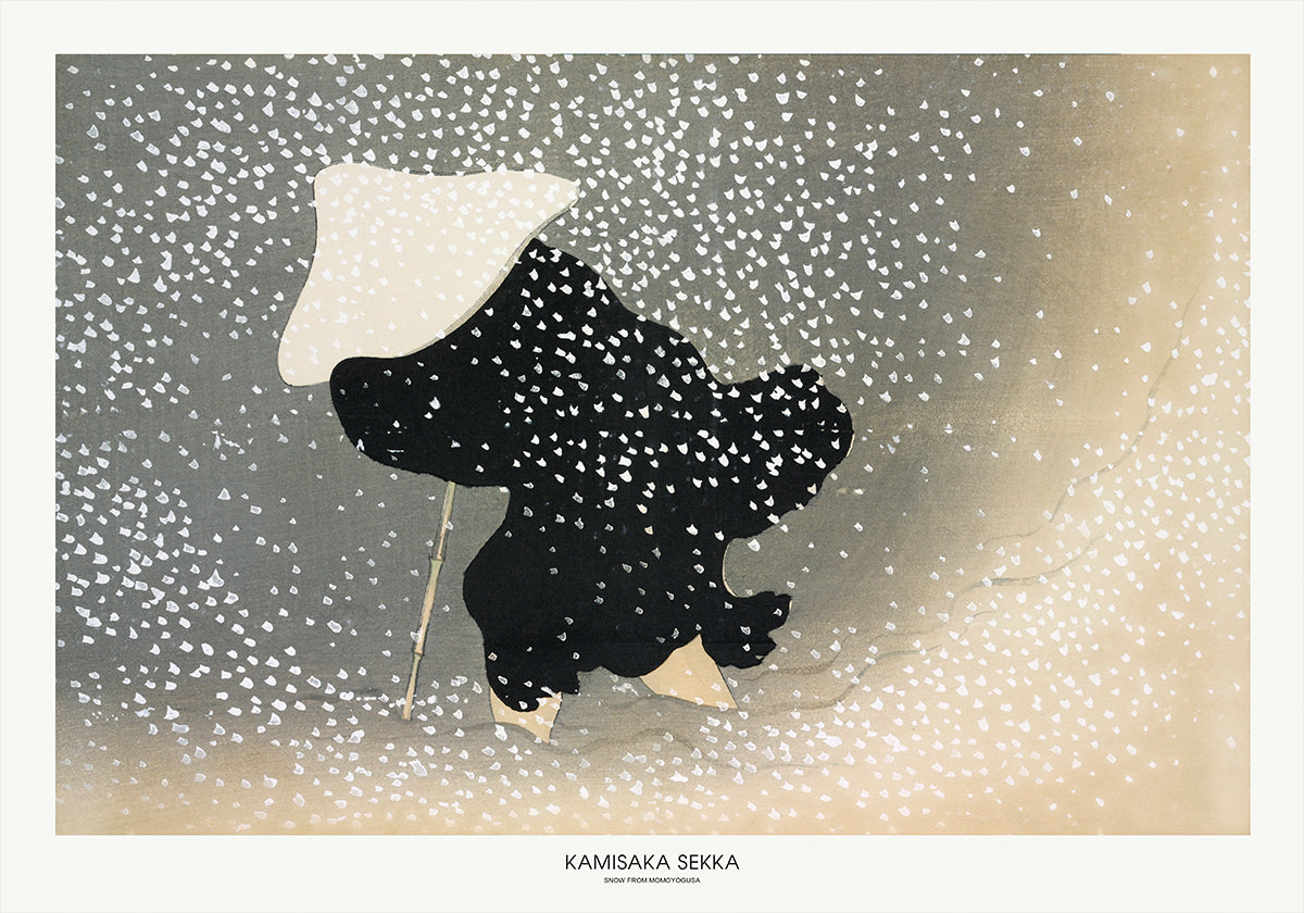 Sneeuw van Momoyogusa-poster