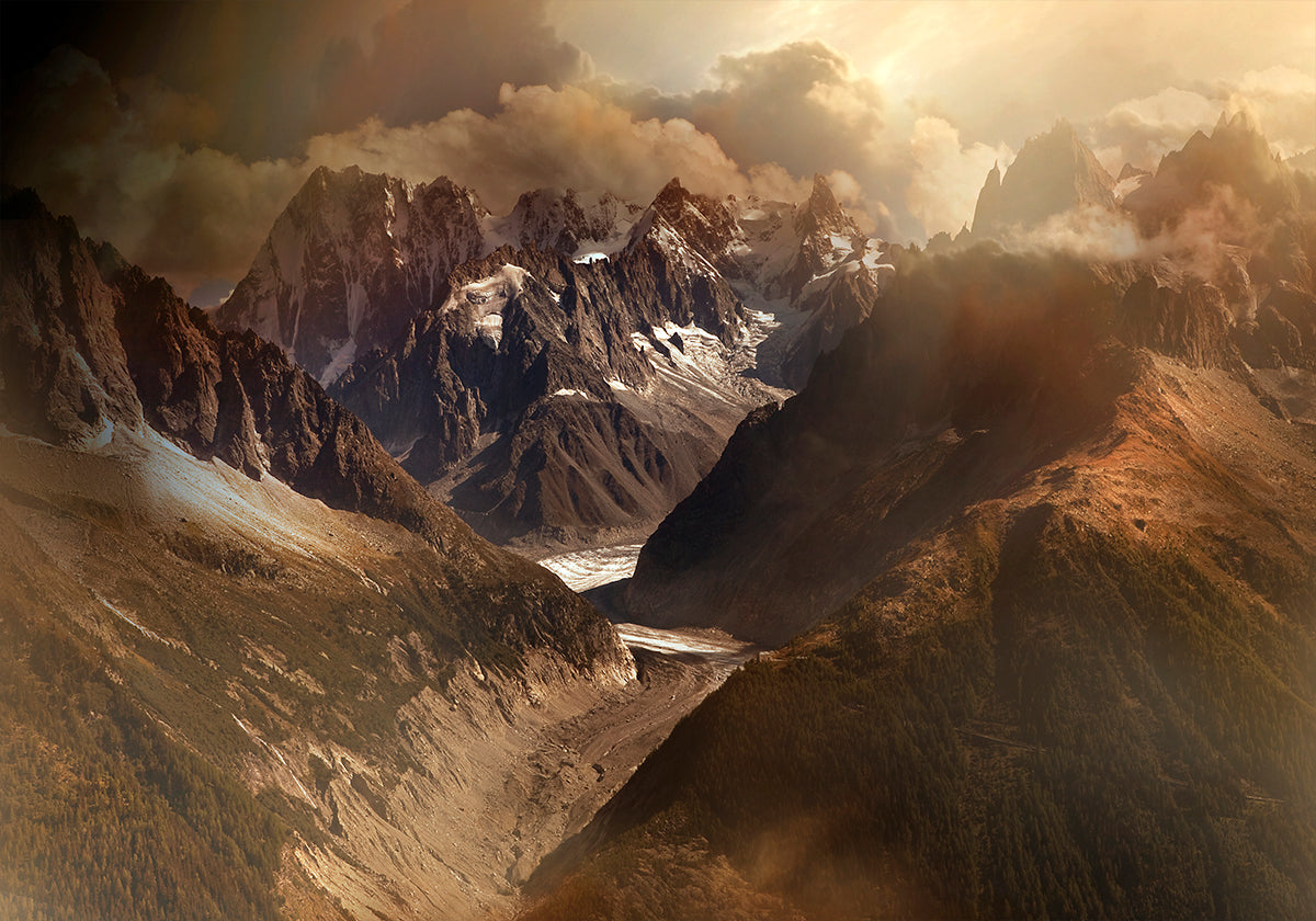Mont Blanc enorme poster