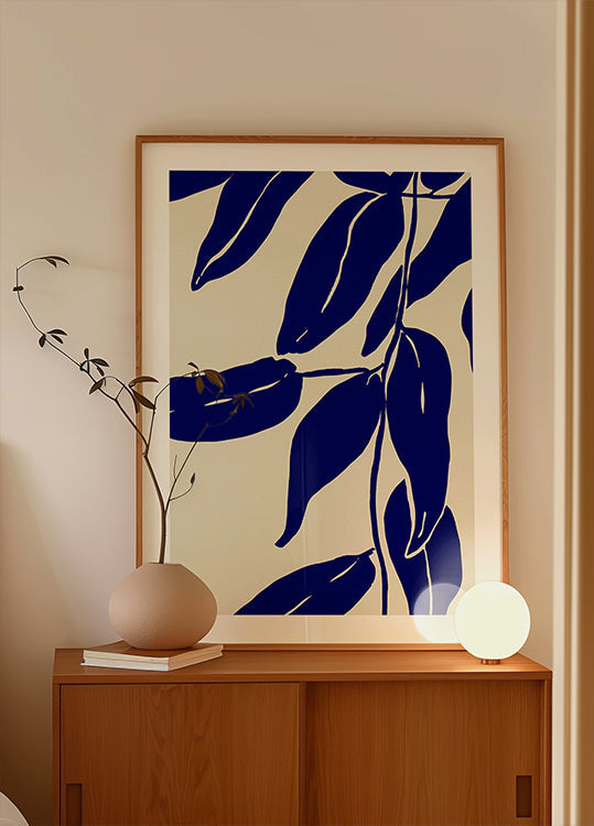 Indigo Leaves Dance (NEW) - Posterbox