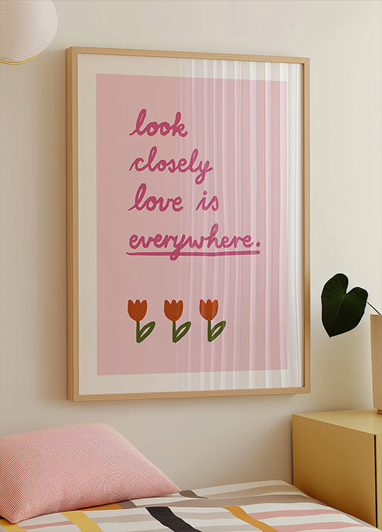 Love is everywhere 3 Plakat - Posterbox