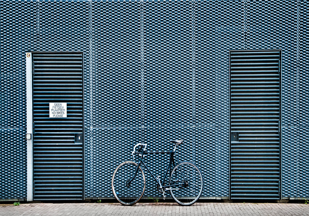 geen fietsen alstublieft