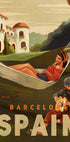 Barcelona Spain Guitar Player Travel Art (NEW) - Posterbox