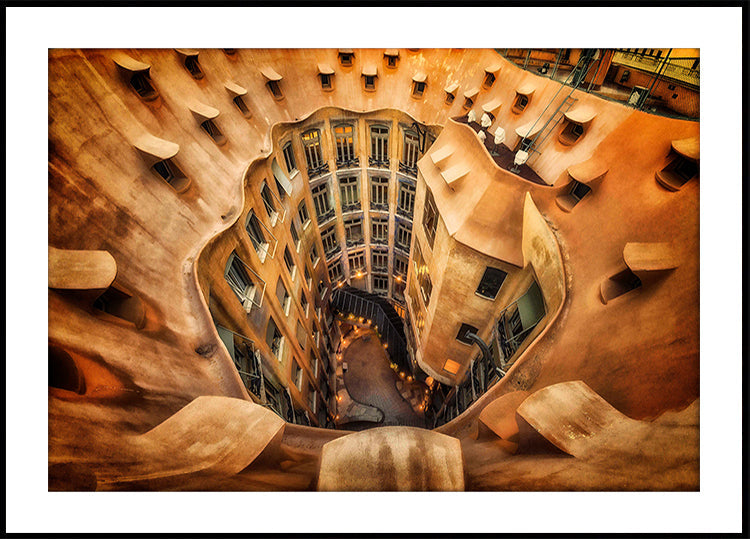 Casa Milà, La Pedrera, Barcelona. (NEW) - Posterbox