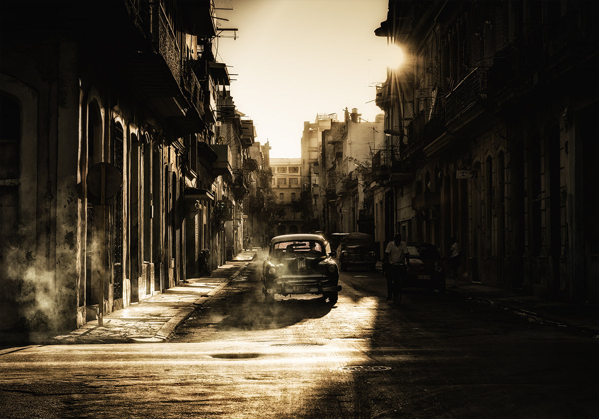 Mystieke ochtend in Havana...
